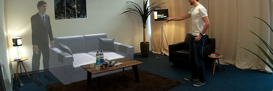 Mit Virtual- und Augmented-Reality-Technologien Möbel ins eigene Wohnzimmer bringen